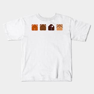 Canine Cubes Kids T-Shirt